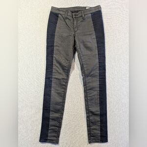 Rag & Bone Split Skinny Jeans Women's 27 Gray Blue